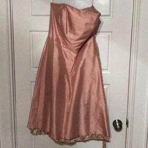 Strapless dress